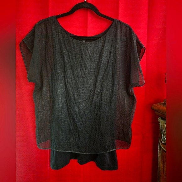 Express blouse in black. Size small. - Picture 1 of 4